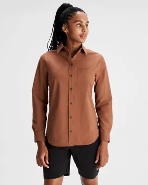 Women's Corsair Long Sleeve Shirt - Woodsy