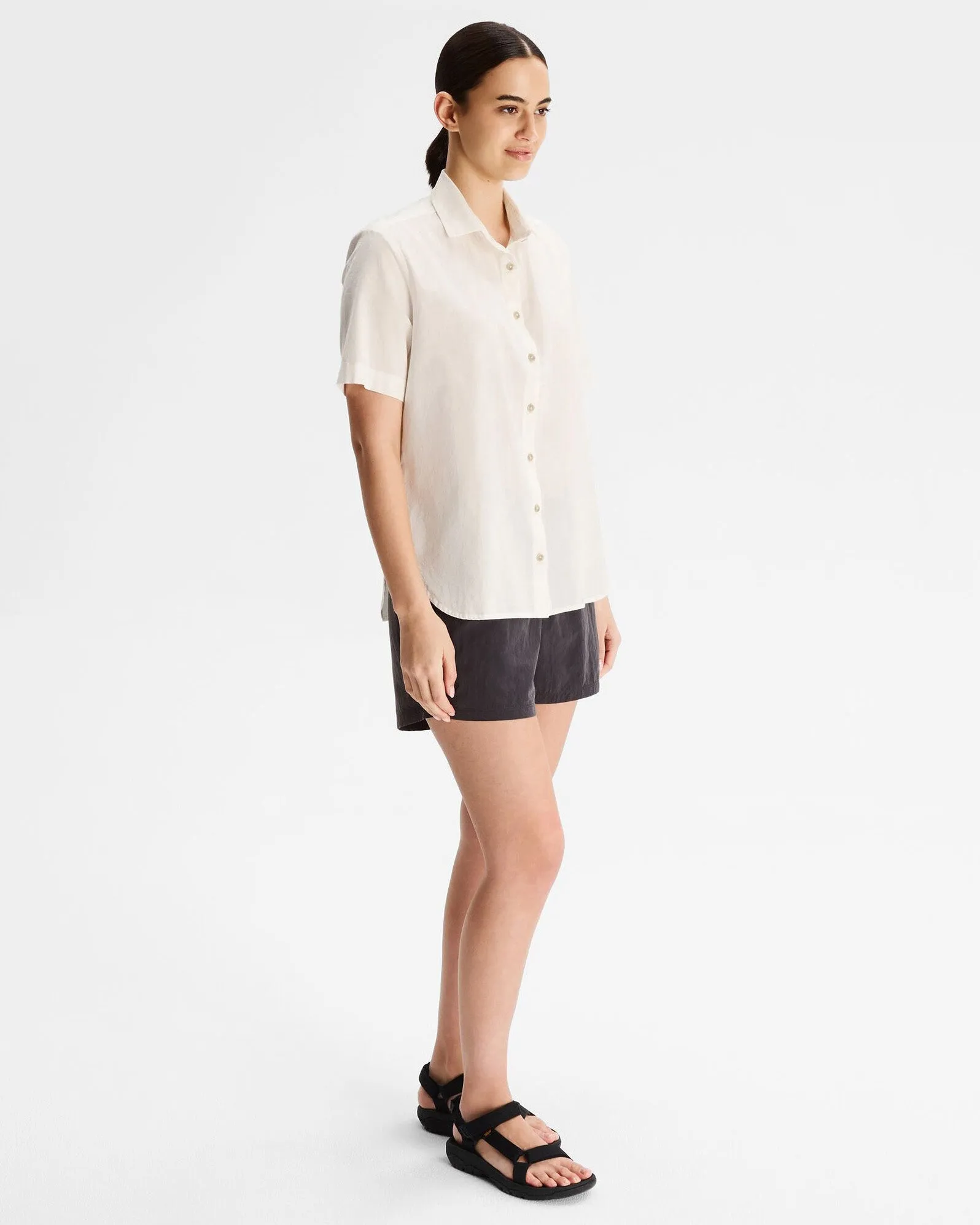 Women's Flaxton LT Short Sleeve Shirt - White