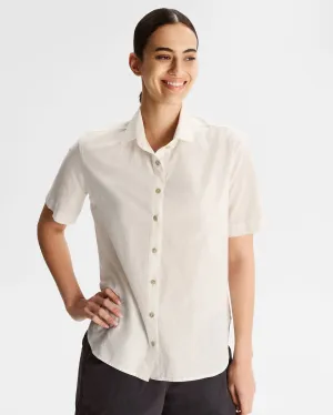 Women's Flaxton LT Short Sleeve Shirt - White