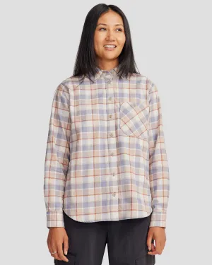 Women's Fyfe Flannel Shirt - Haze Plaid