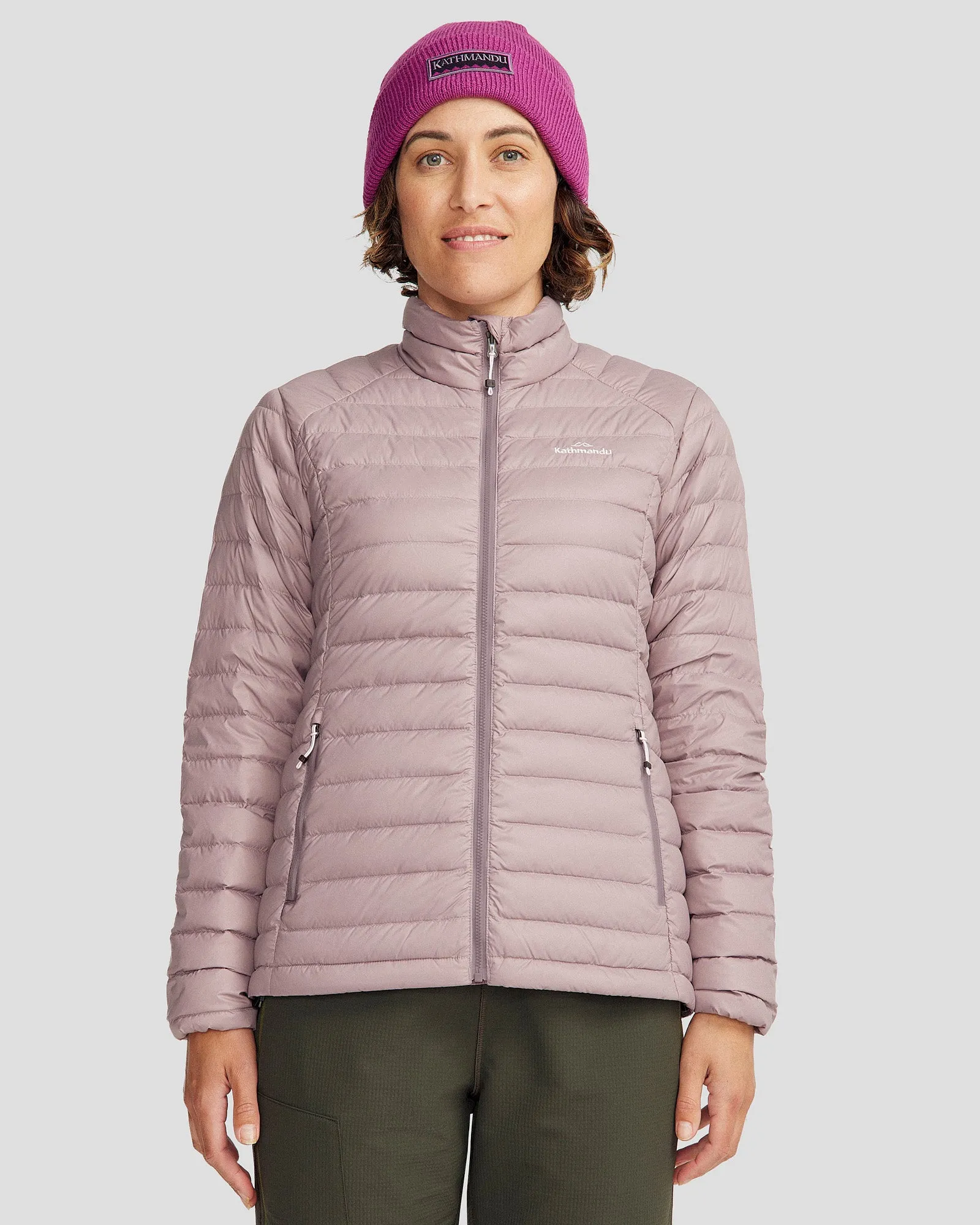 Women's Heli Down Jacket 4.0 - Thistle