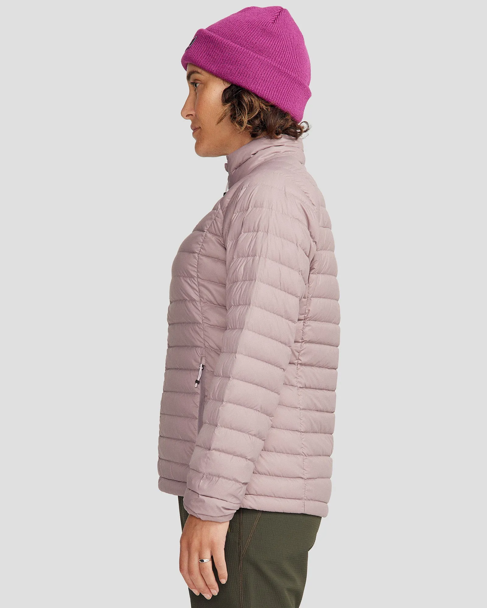 Women's Heli Down Jacket 4.0 - Thistle