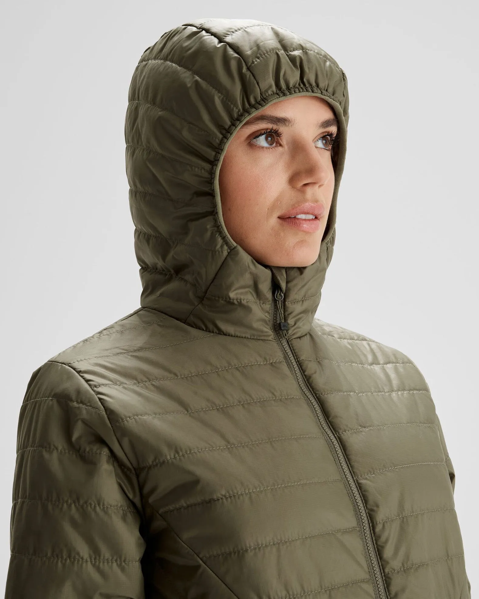 Women's Heli R Insulated Hooded Jacket - Beech