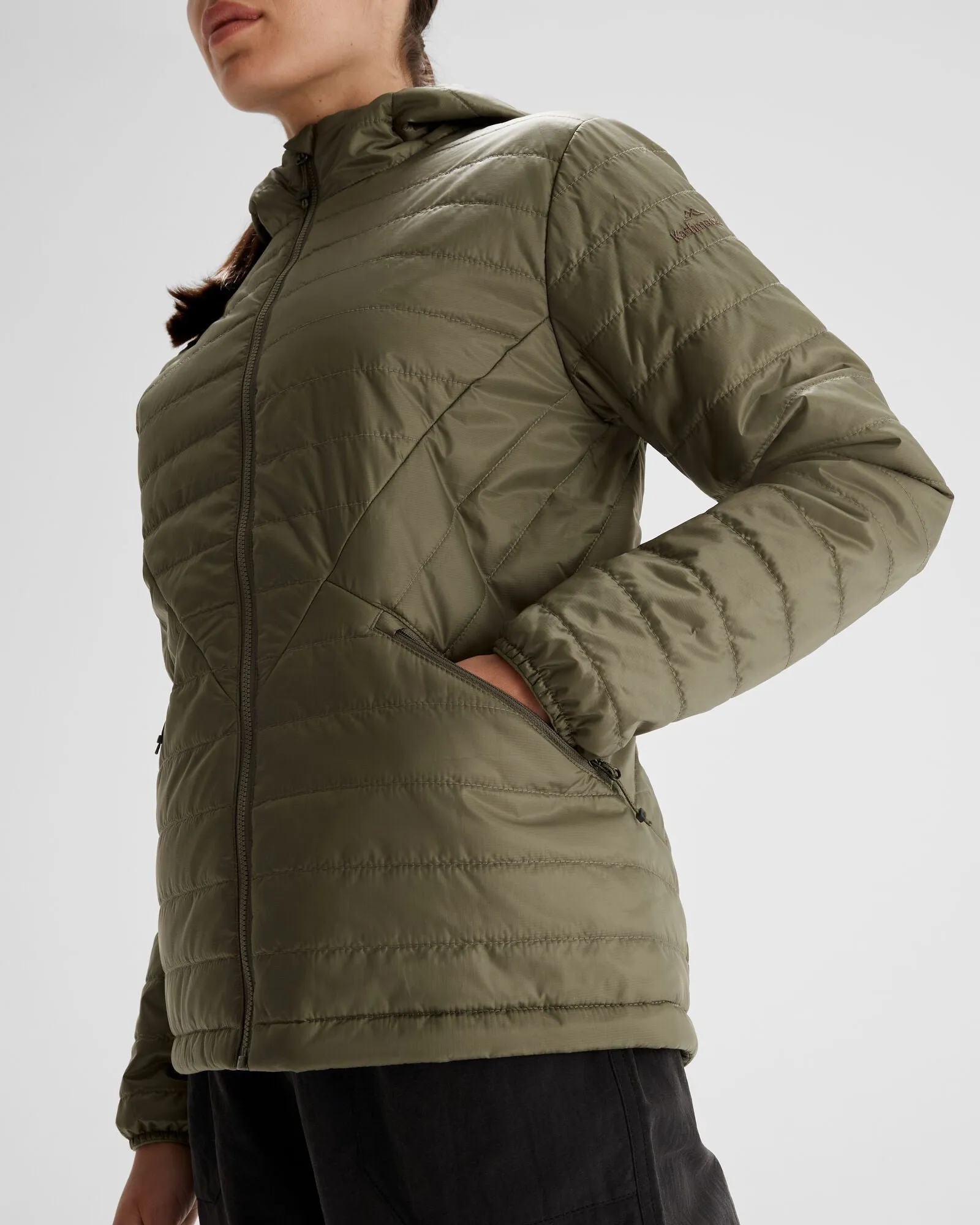 Women's Heli R Insulated Hooded Jacket - Beech