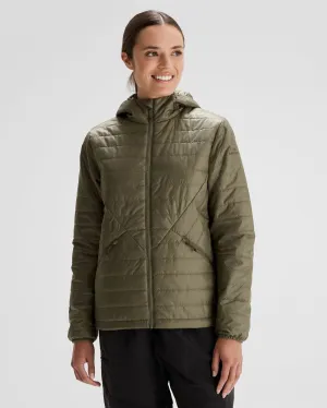 Women's Heli R Insulated Hooded Jacket - Beech