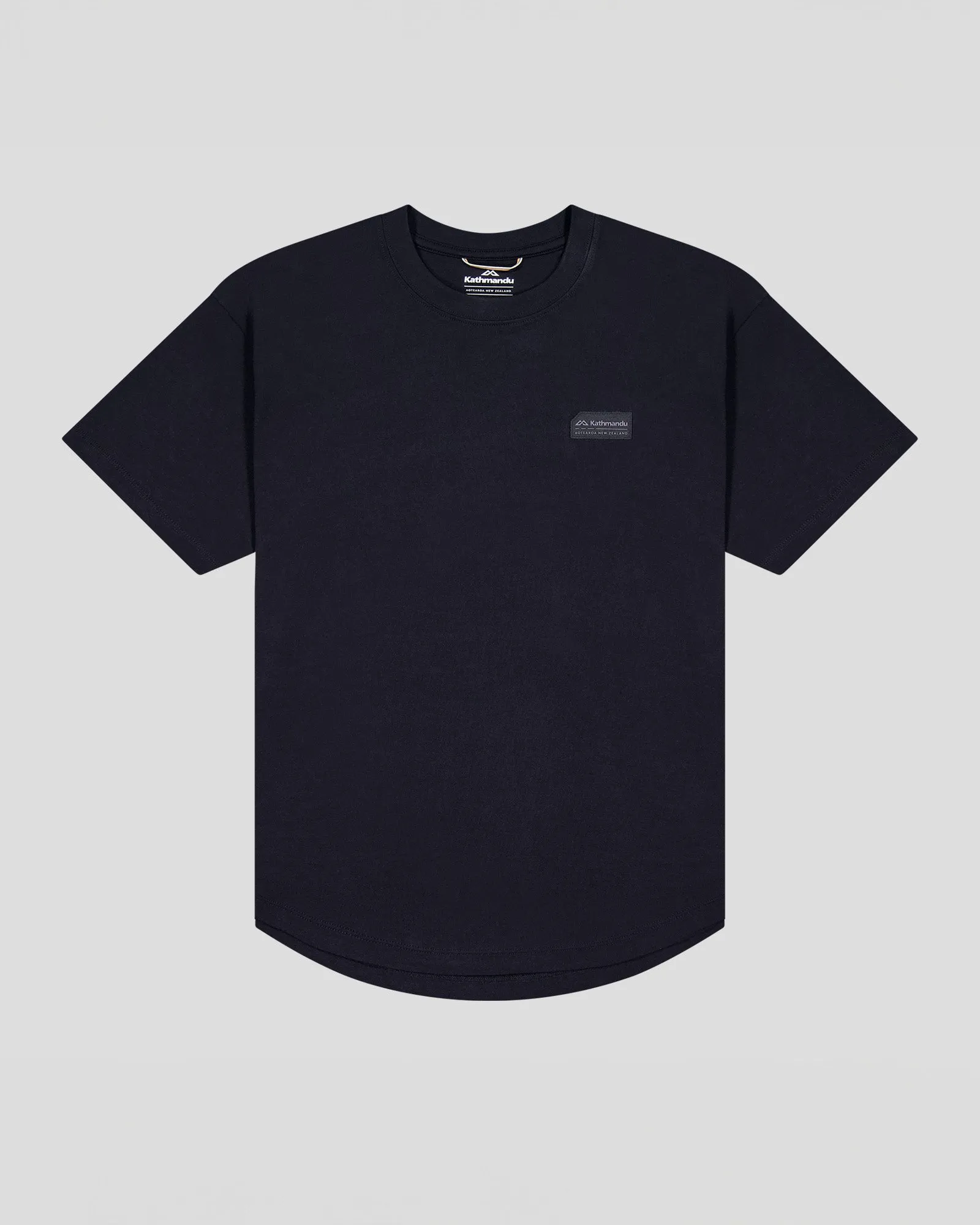Women's Logo Organic Cotton T-shirt - Black Stingray