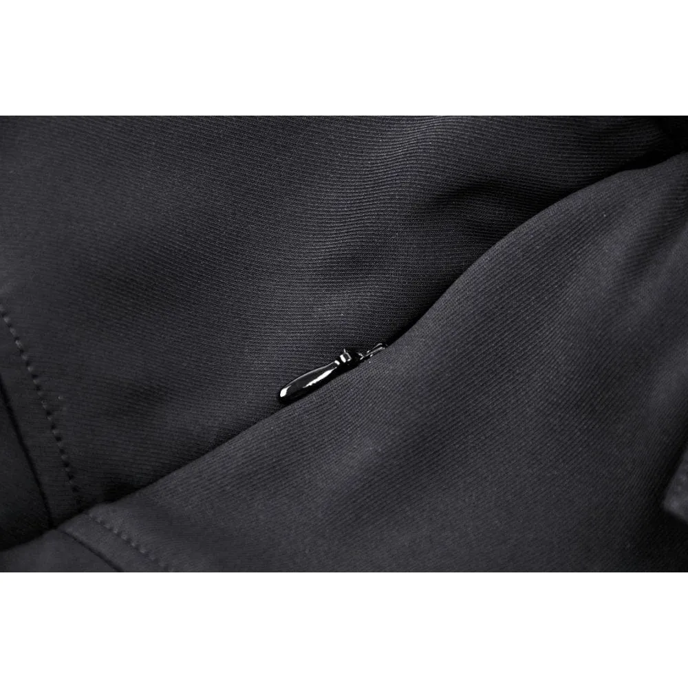 Women's Punk Irregular Buckle Pleated Skirt