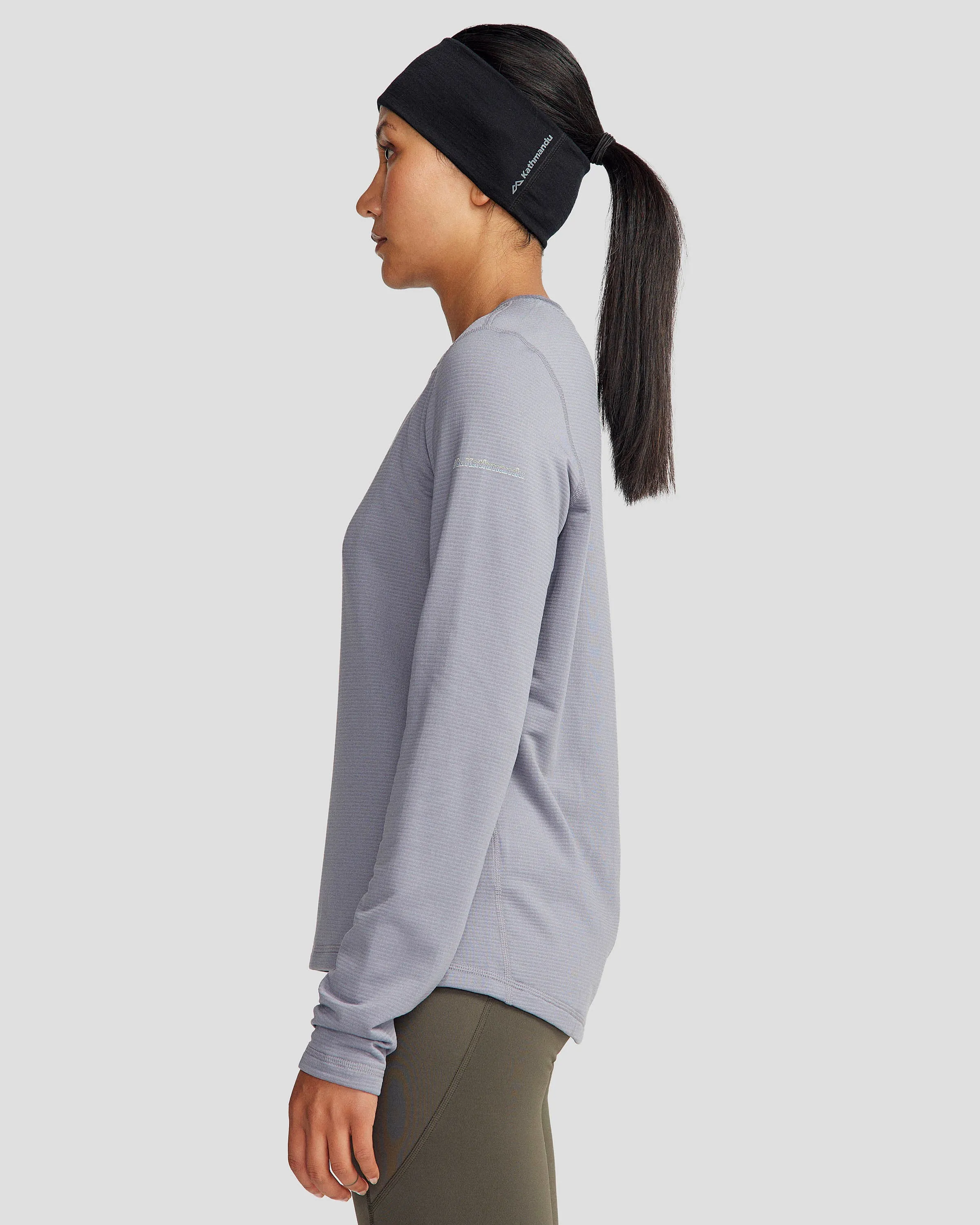 Women's Seeker Fleece Long Sleeve Top - Dark Haze