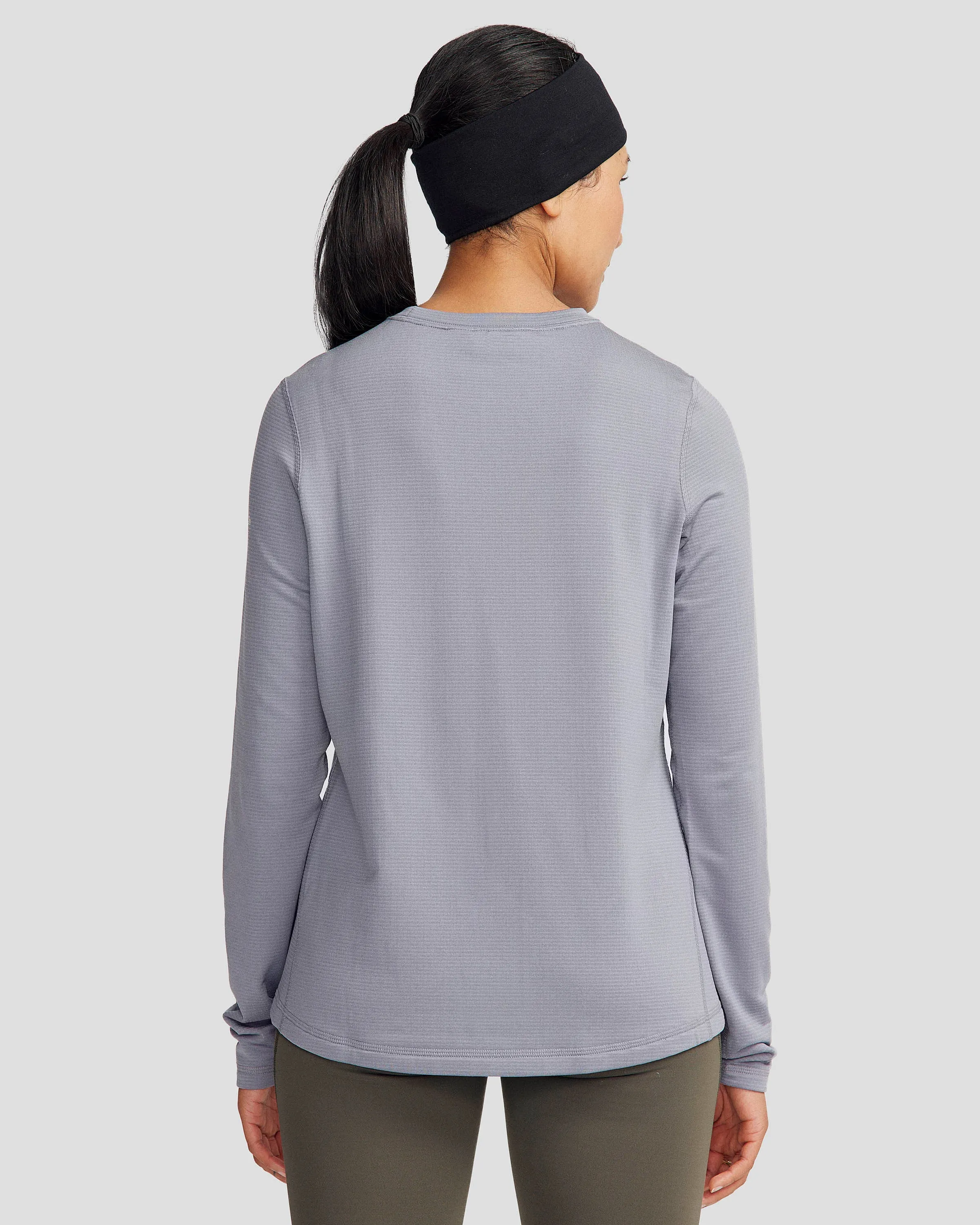 Women's Seeker Fleece Long Sleeve Top - Dark Haze