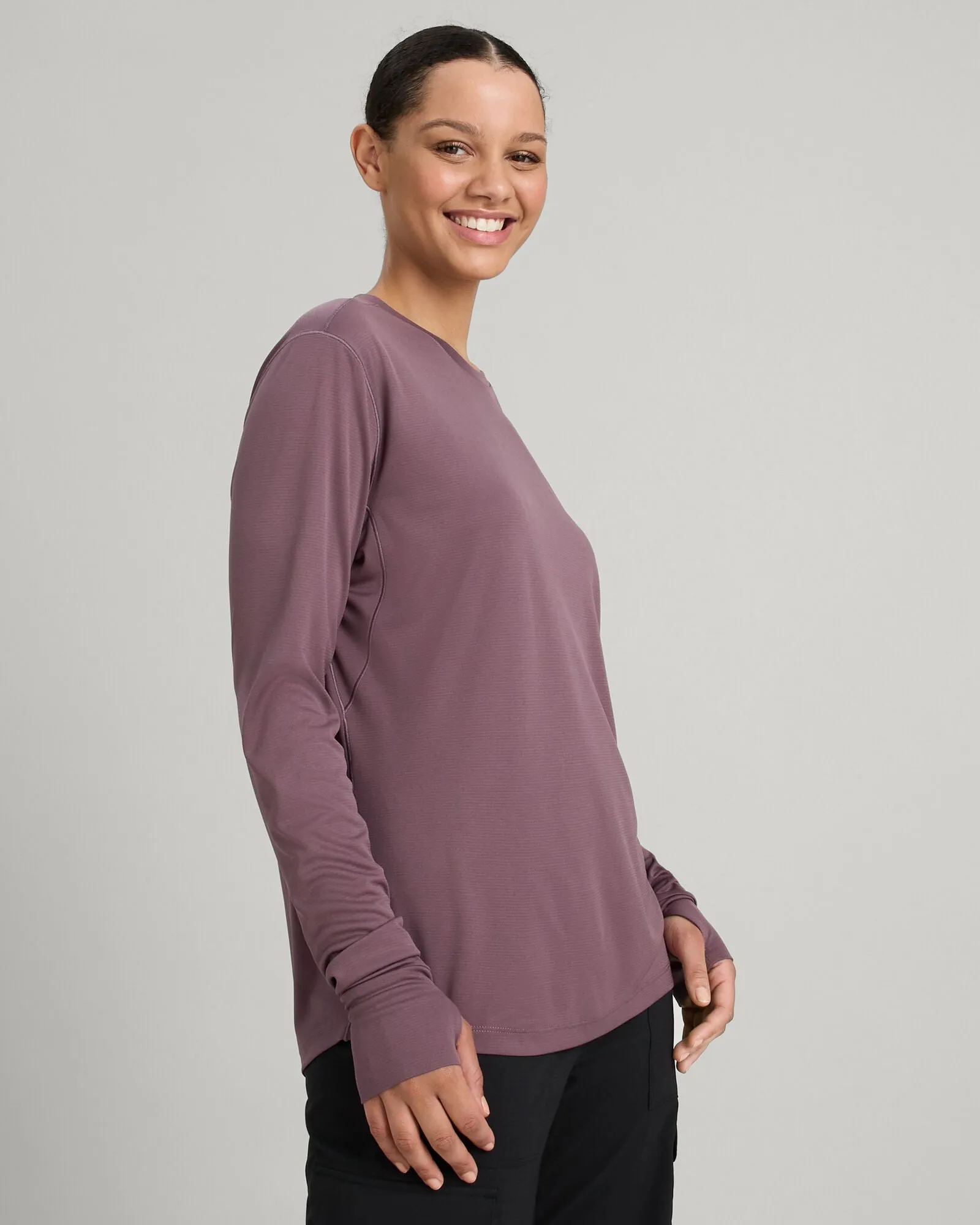 Women's SUN-Stopper Long Sleeve Top - Storm Cloud