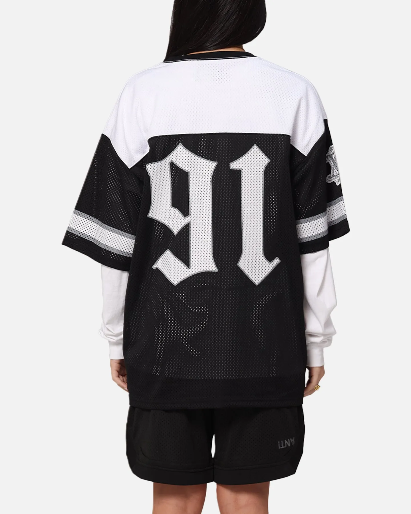 X-Large Old English Game Jersey Black