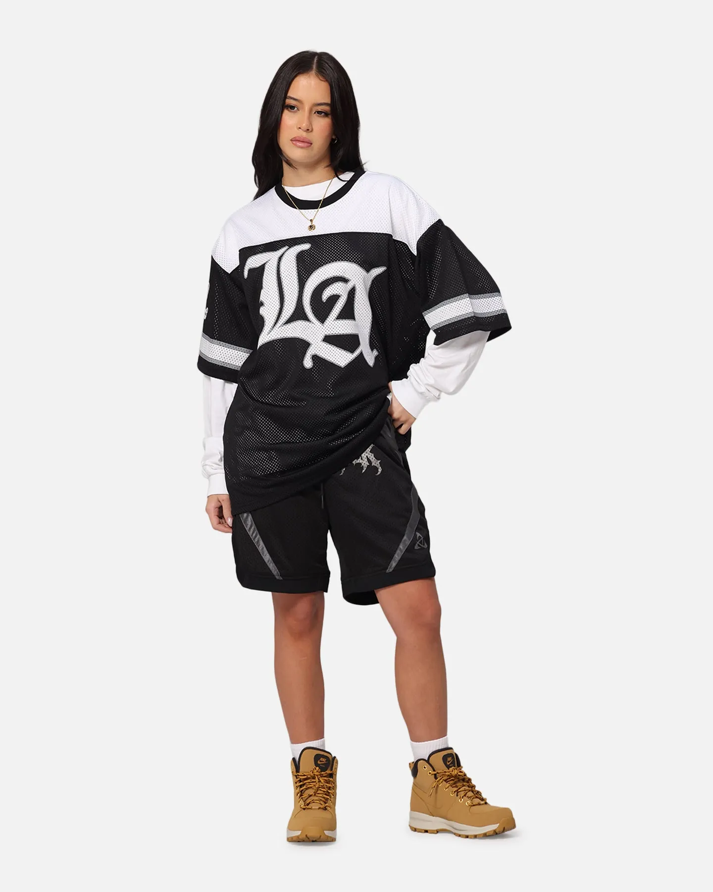 X-Large Old English Game Jersey Black