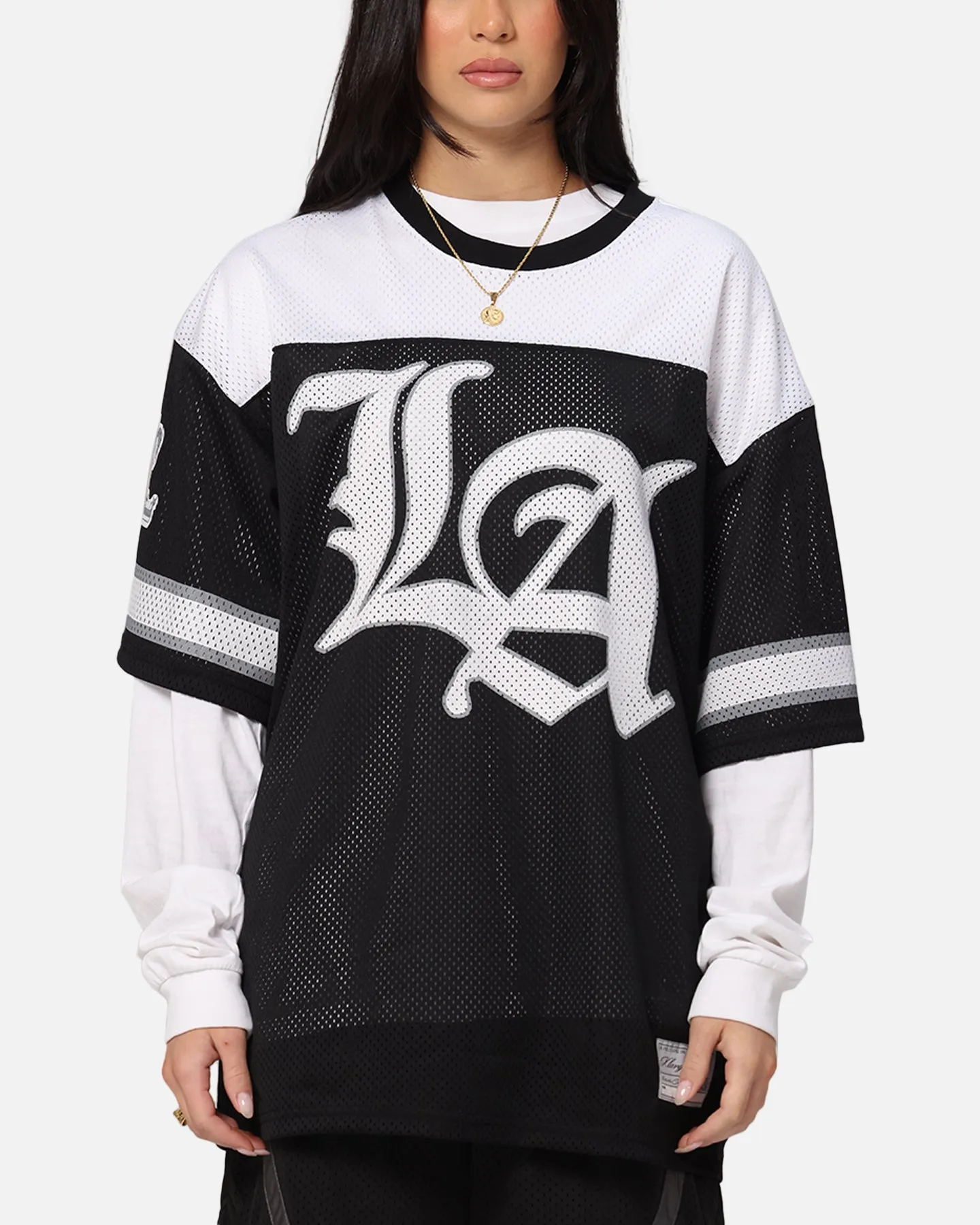 X-Large Old English Game Jersey Black