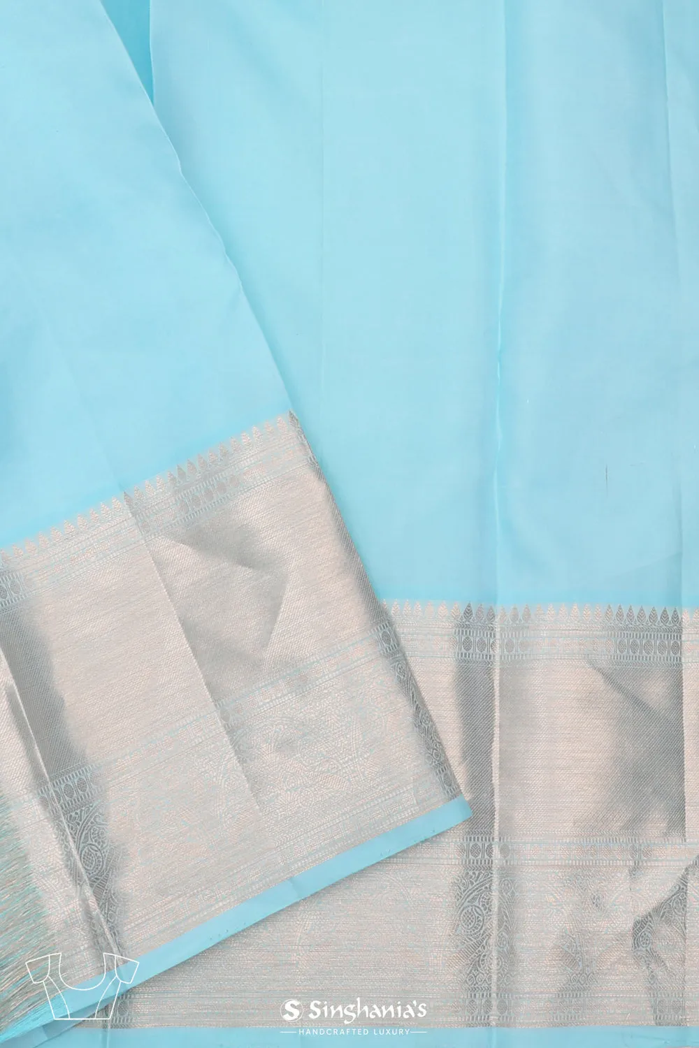 Yellow Peach Kanjivaram Silk Saree