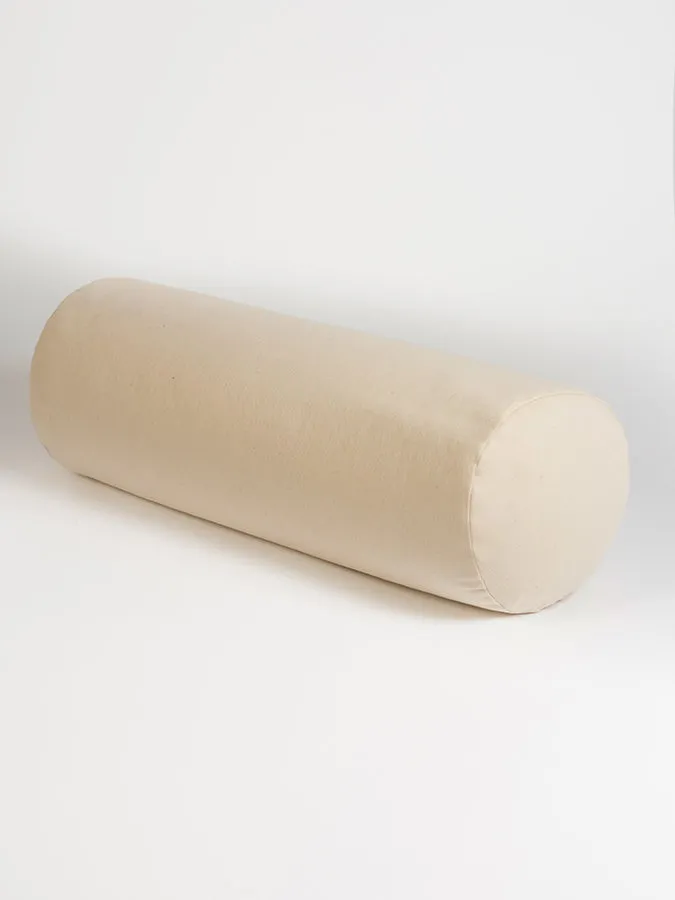 Yoga Stops Traffick Organic Buckwheat Meditation Bolster Cushion