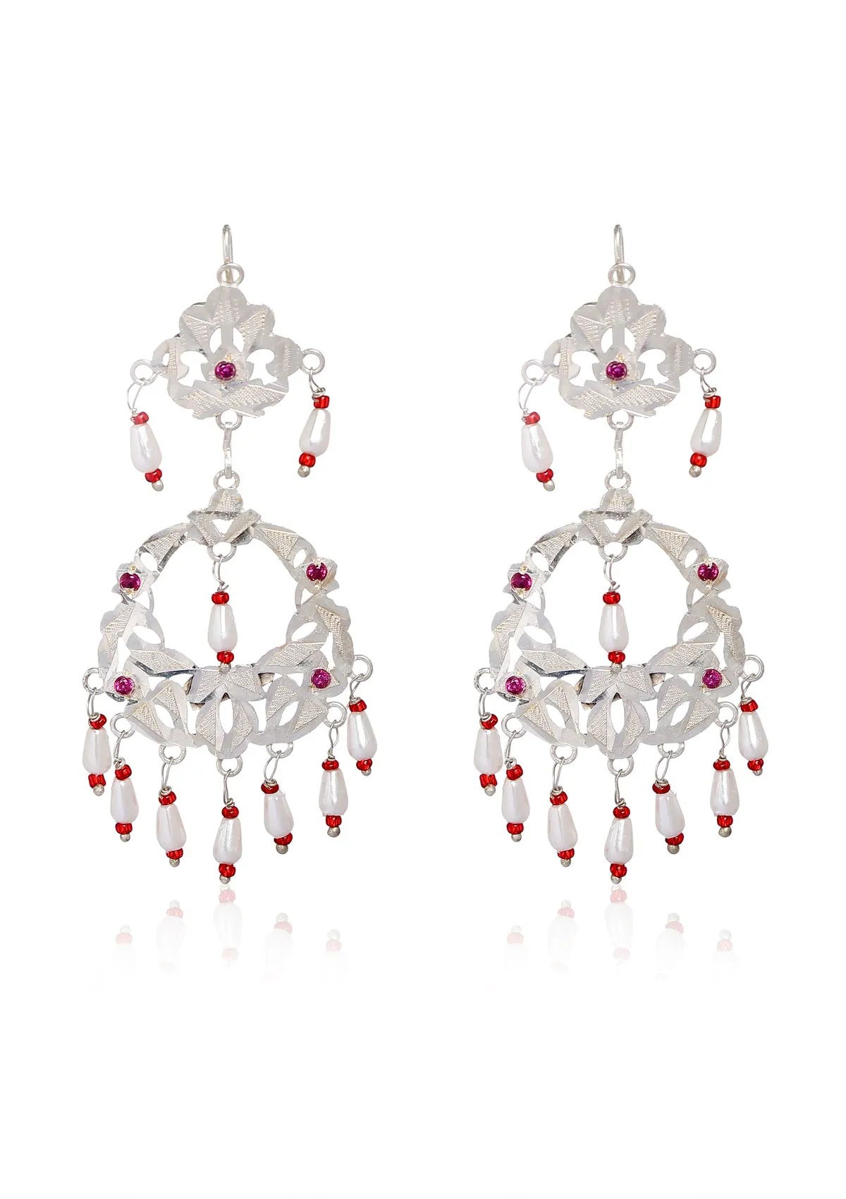 Zahra Silver Earrings